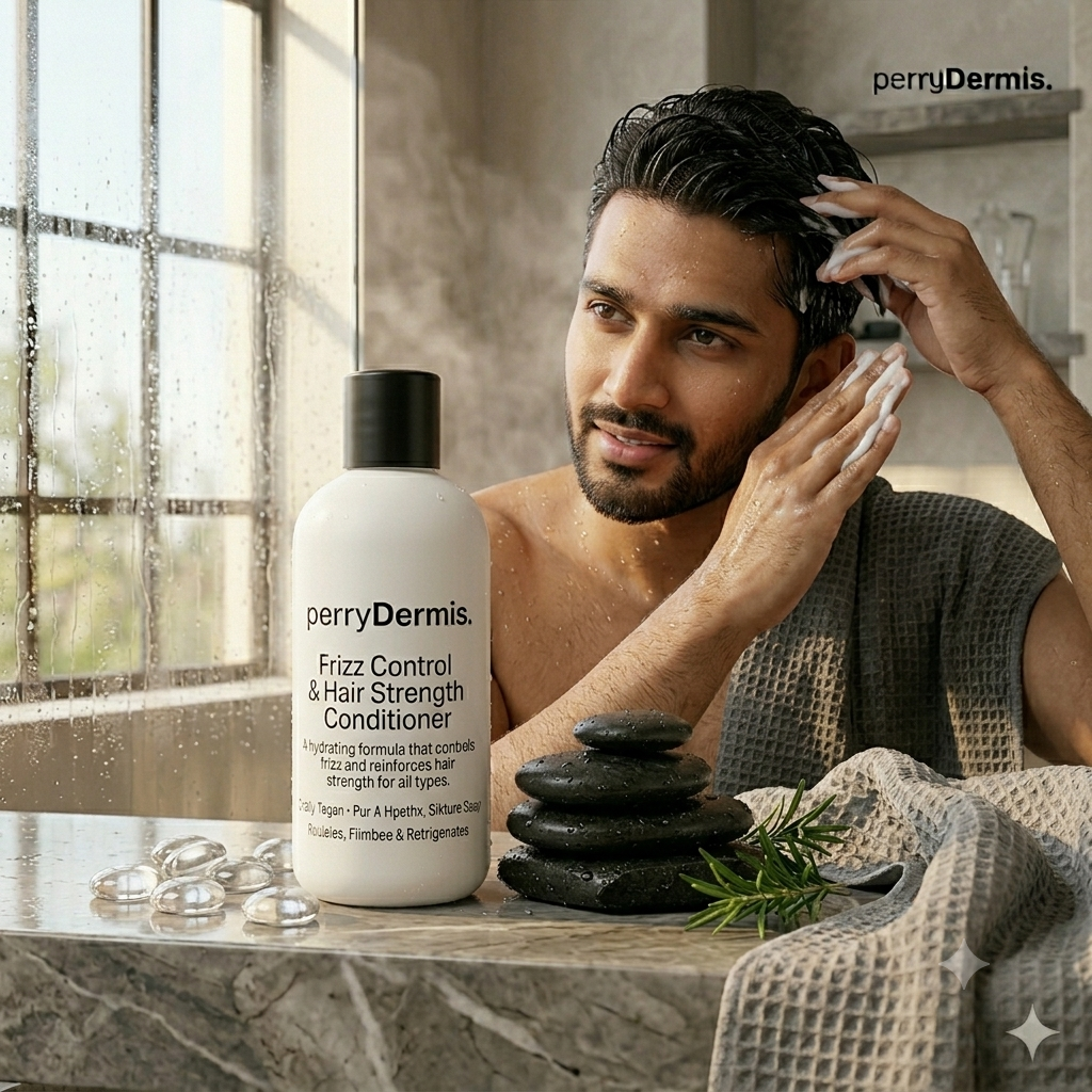 perryDermis Frizz Control & Hair Strength Conditioner